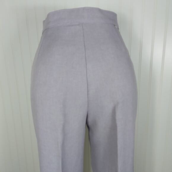 Vintage 70's Levi's Pants Lilac Size 18 High Rise Wide Leg - Picture 8 of 10